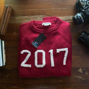 Red 2017 Hillflint College Sweater